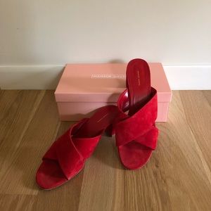 Mansur Gavriel Suede Sandal